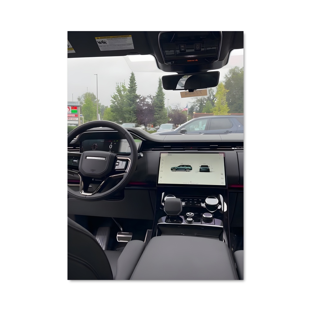 Poster I-Pace Intérieur